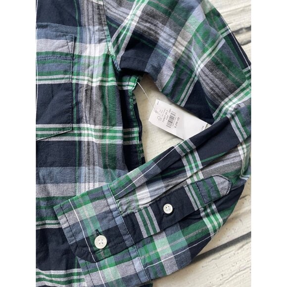 NWT old Navy plaid shirt - Picture 3 of 3